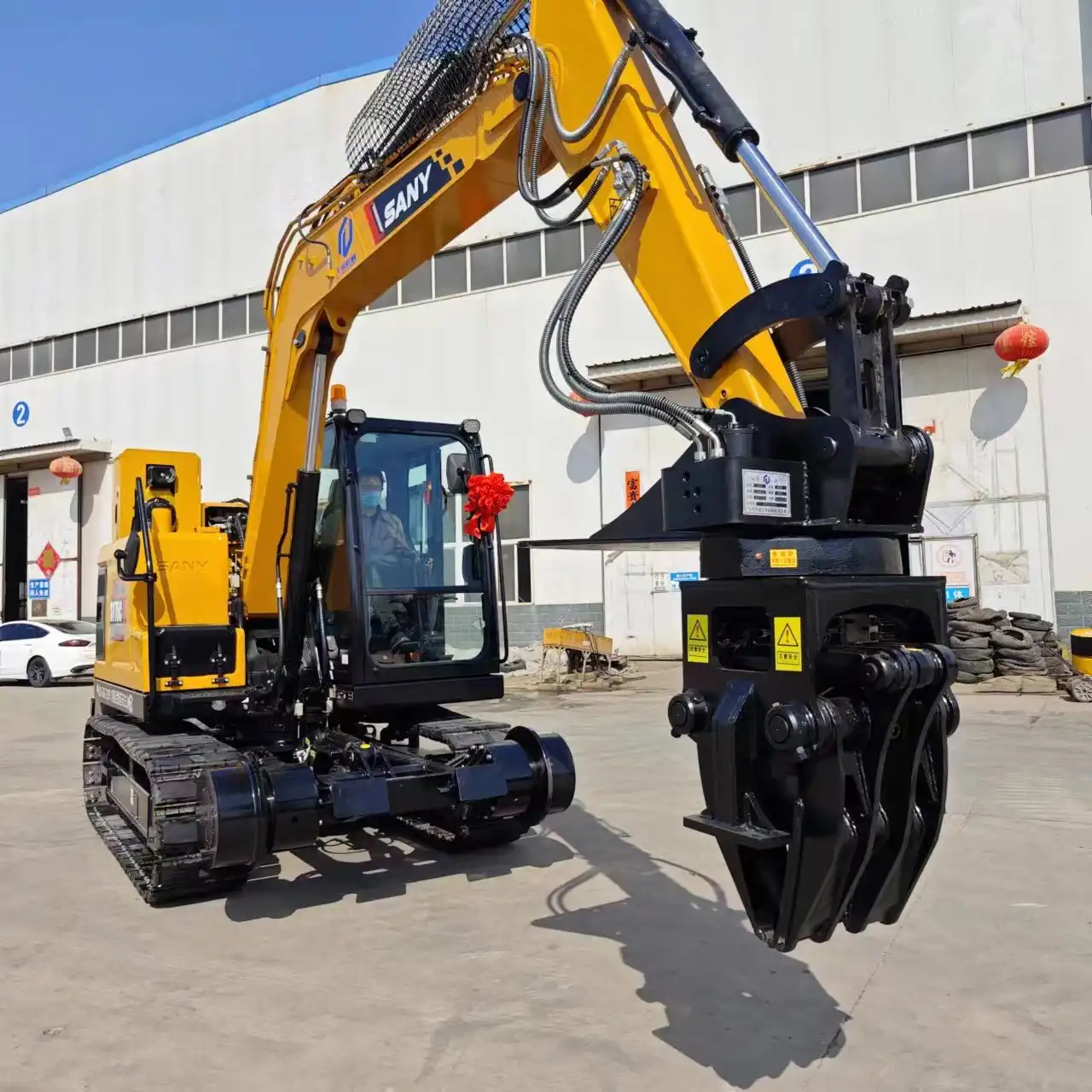 How fast can a railway sleeper changer replace ties?